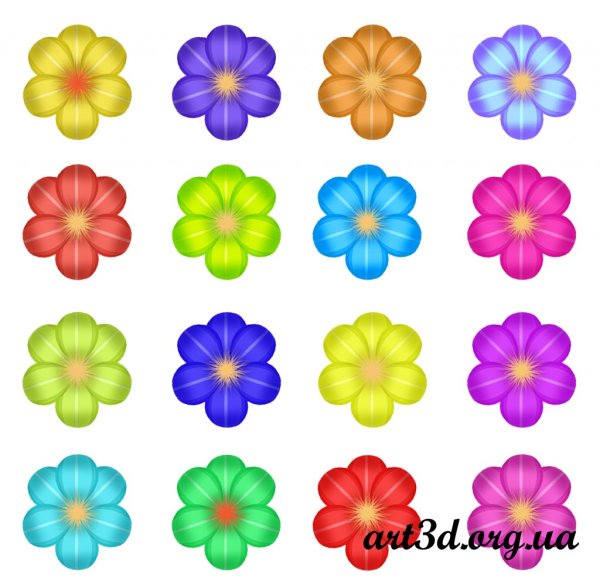 Цветочки для детей