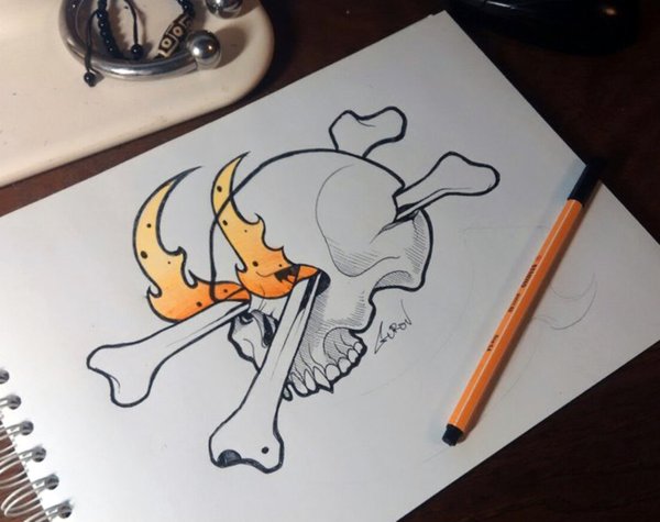 Рисунки маркерами для новичков