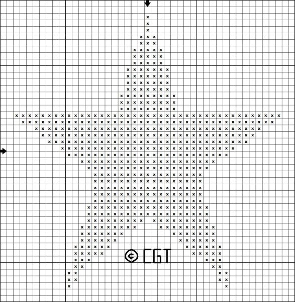 Теневой узор звезда