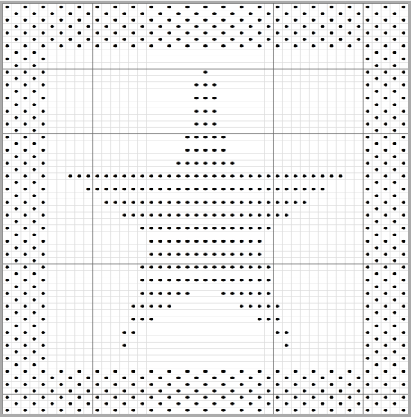 Детский теневой узор