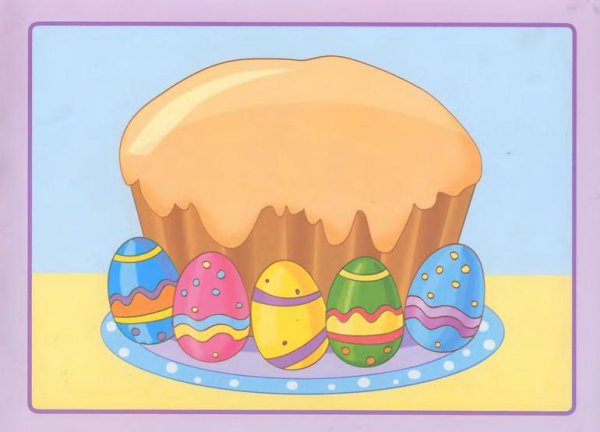 Рисунок на Пасху