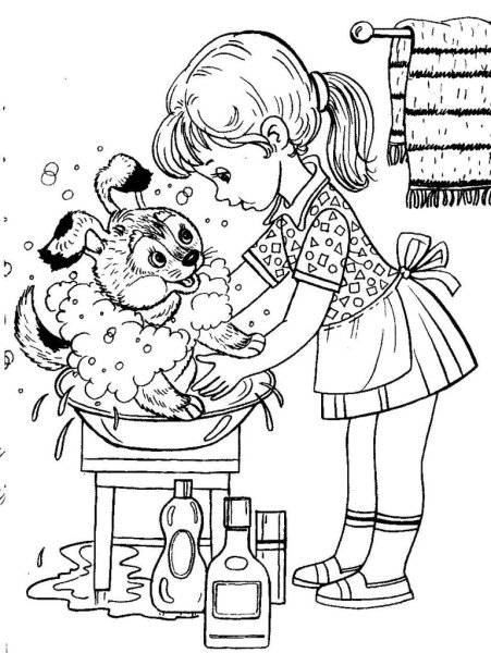 Раскраска добро