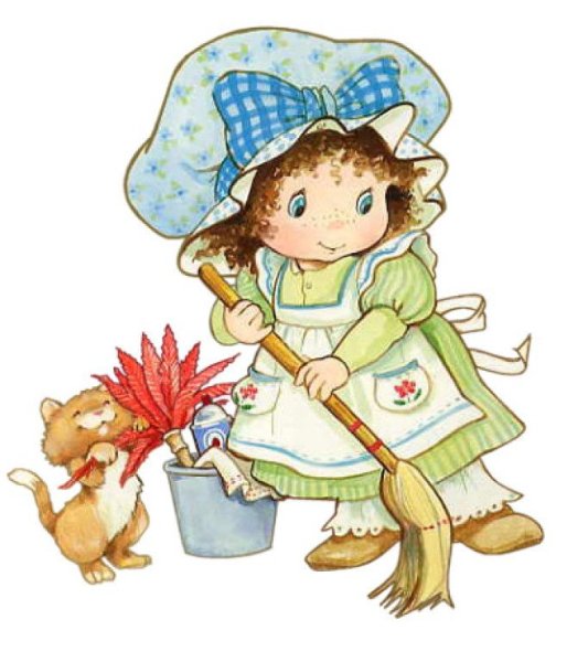 Хозяюшка рисунок