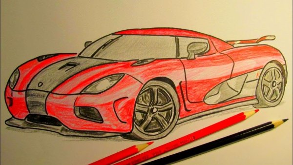 Машина рисунок