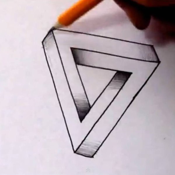 Как нарисовать букваg3d карандашом