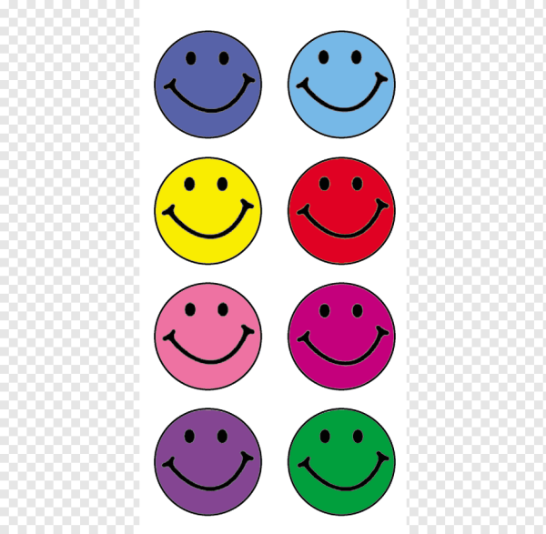 Смайлики цветные