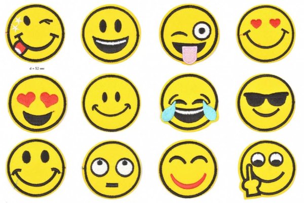 Смайлики для детей цветные