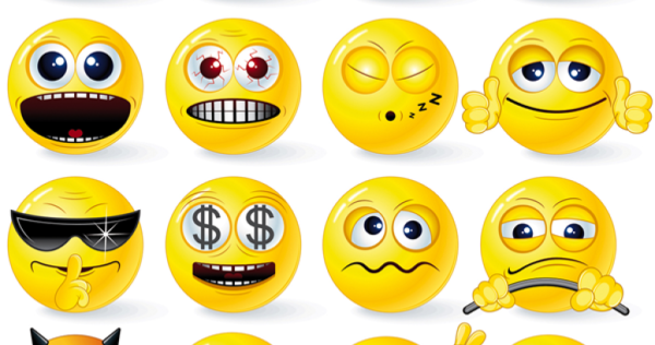 Рисунки смайлики для срисовки легкие