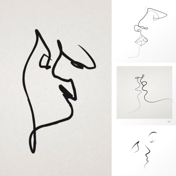 Наброски одной линией