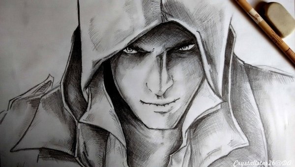 Харли Квинн рисунок