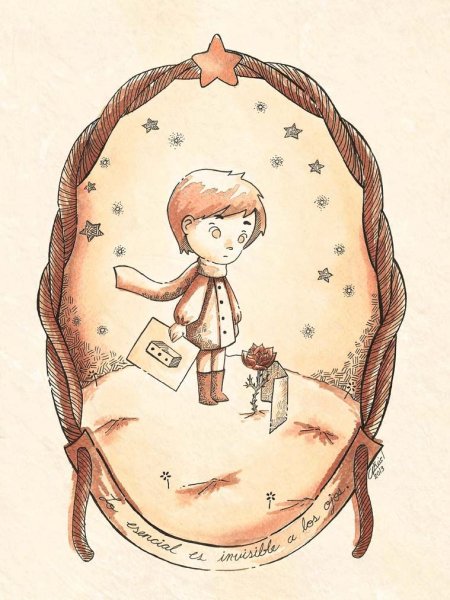 Рисунок к сказке маленький принц