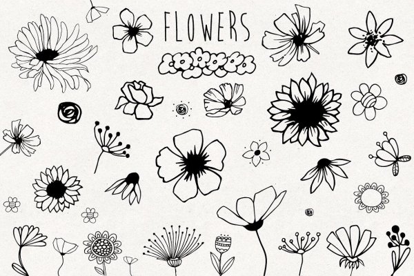 Тату полевые цветы эскизы