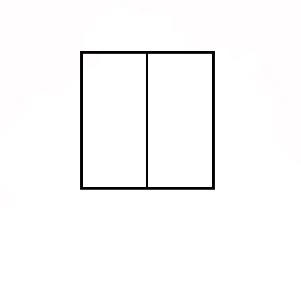 Половина квадрата