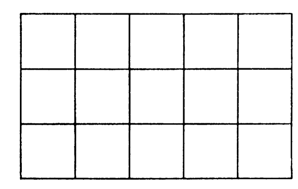 Прямоугольник разбитый на квадраты