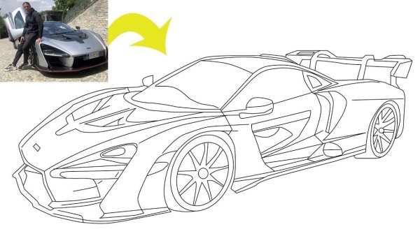 MCLAREN 720s чертежи