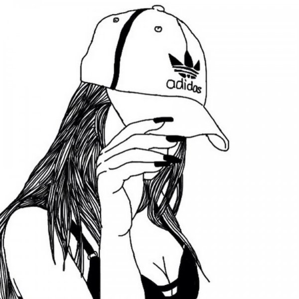 Картинки для срисовки девушки