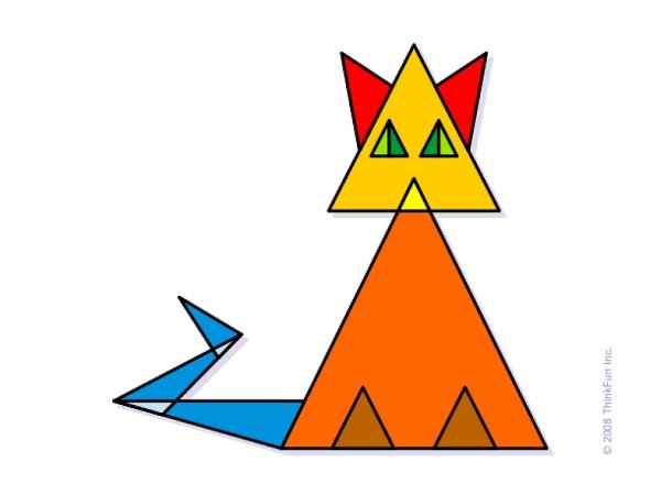 Фигурки из треугольников