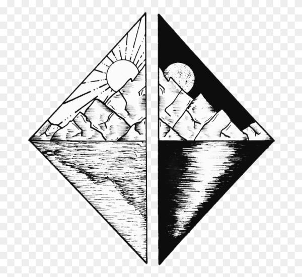 Животные геометрическими фигурами