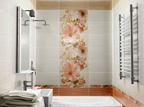 Плитка для маленькой ванной комнаты