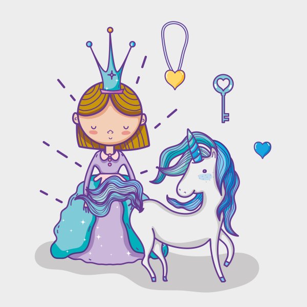 Маленькая принцесса little Princess рисунки