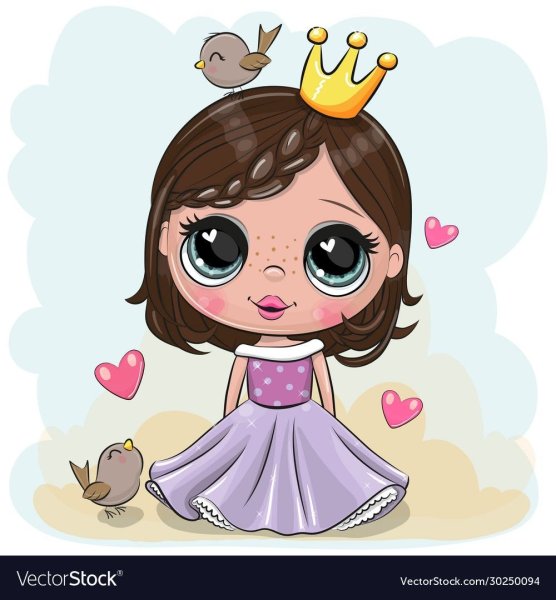 Принцесса с единорожкой