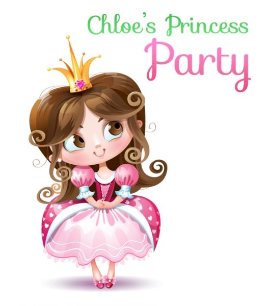 Мультяшные девочки принцессы