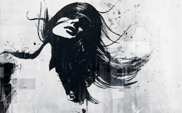 Рисунки на черном фоне