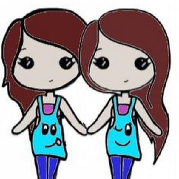 Подруги рисунок