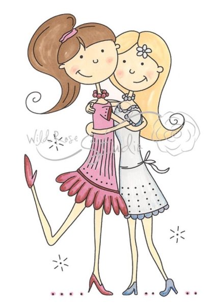 Рисунок на день рождения лучшей подруге