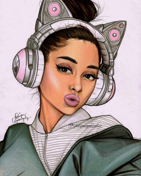 Ариана Гранде арт