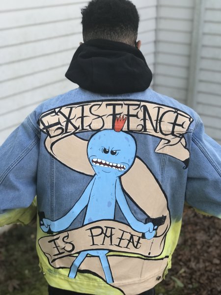 Рик и Морти джинсовка