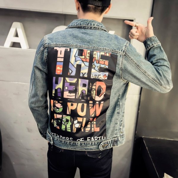 Харли Квин роспись на джинсовке