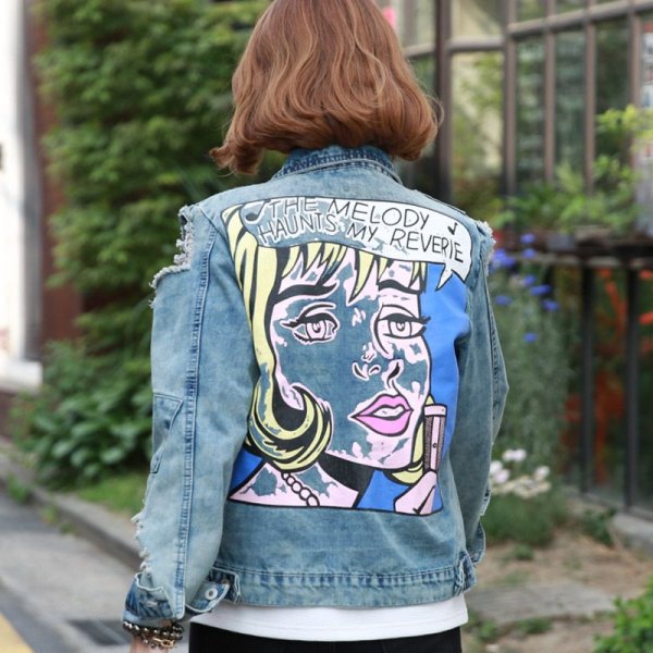 Расписные джинсовки