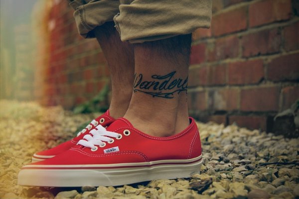 Тату на ноге мужские