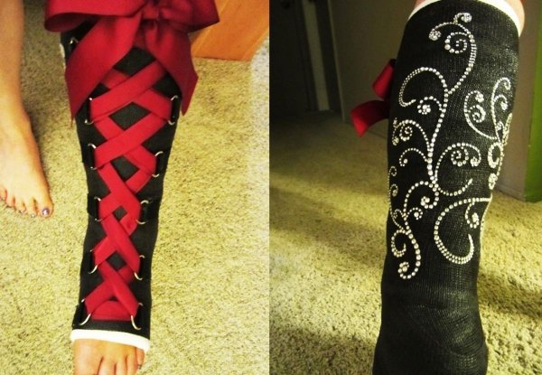 Тату дракон на ноге для девушек