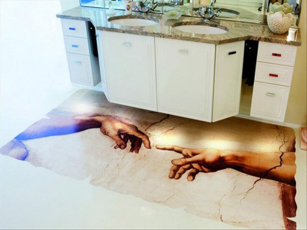 Наливной пол рисунок в 3 д