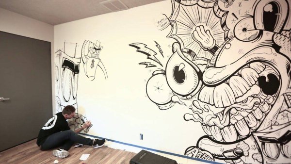 Разукрашенные стены