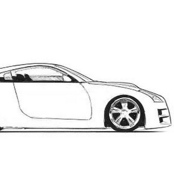 Машина для срисовки вид сбоку