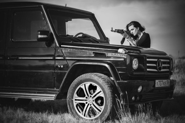 Раскраска Мерседес Гелендваген g63