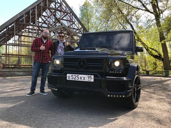 Гелендваген Брабус дрифт