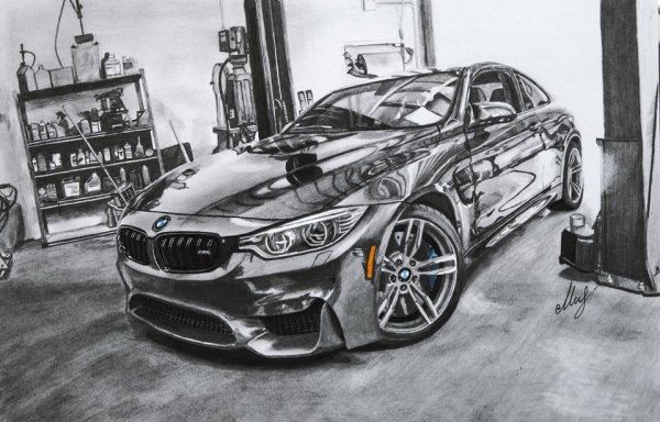 Раскраска BMW m3 GTR