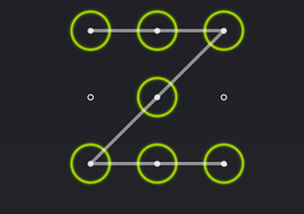 Графический ключ 3х3