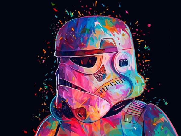 Картина по номерам Звездные войны