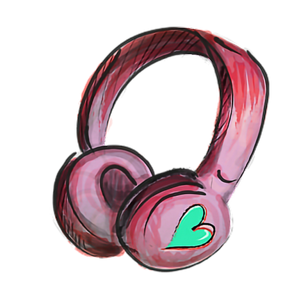 Девушка в наушниках