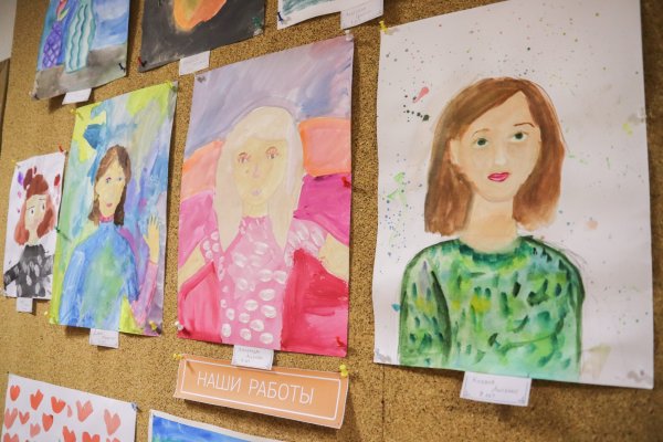 Выставка рисунков ко Дню города