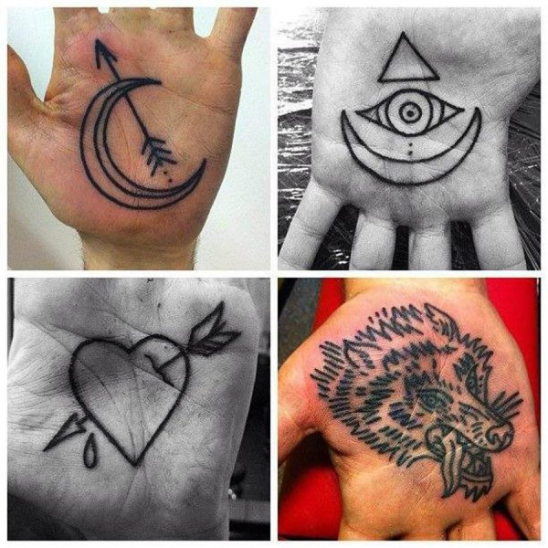 Тату на руку для мужчин маленькие