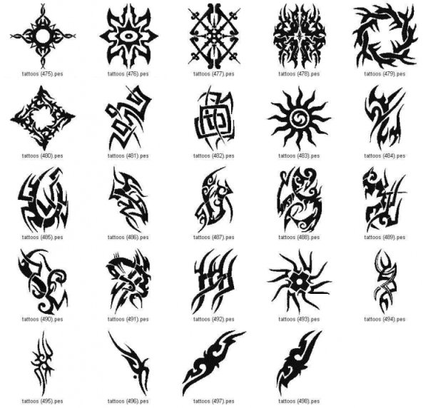 Классные тату на руку простые