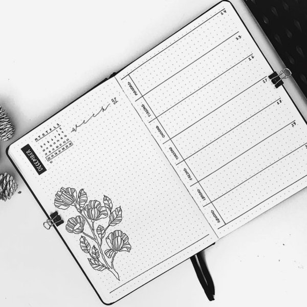 Bullet Journal дудлы