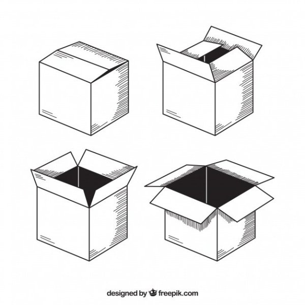 Коробка "рисунок"