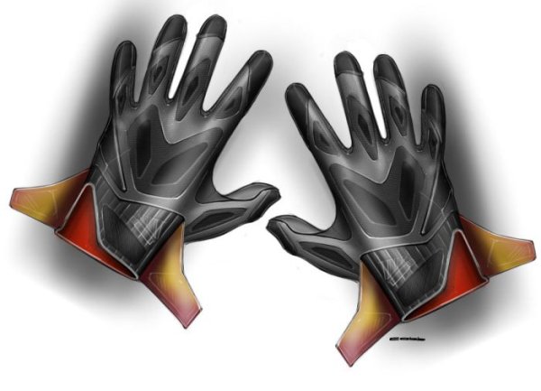 Перчатка на руку для рисования